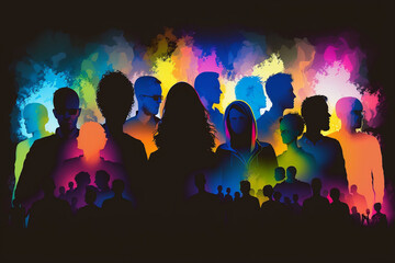 Diversity, inclusion, people, power, group, background or wallpaper