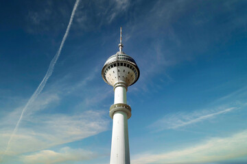A view from the Istanbul television transmitter tower