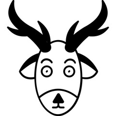 Wolf Vector icon which can easily modify or edit

