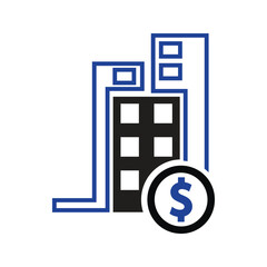 home or flat buying deal icon