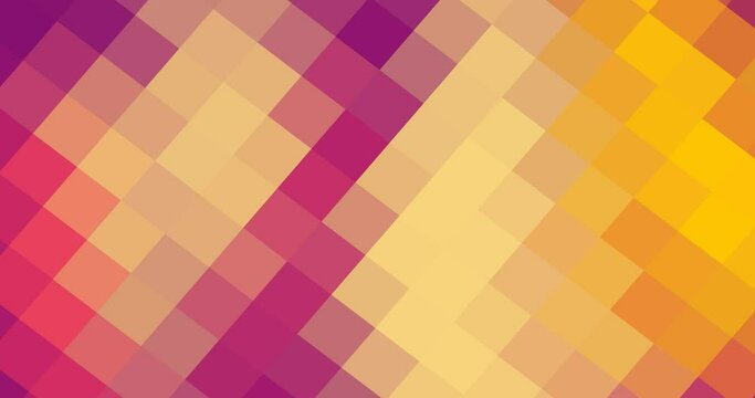 colorful mozaic pixel gradation abstract background