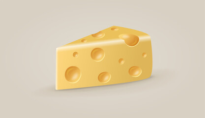 Vector Cheese Food composition
