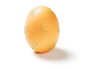 Easter egg isolated on white background 7