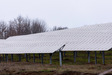 panels on the field