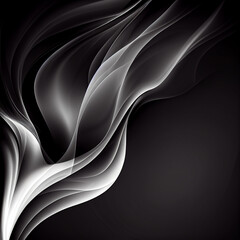 White black abstract background. Color gradient. Bright fiery background.