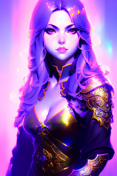 Sacerdotisa Guerreira - Generated AI
