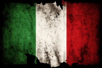 Italian Flag Texture.