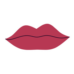 Lips illustration, sexy lips, red lips, lips clipart