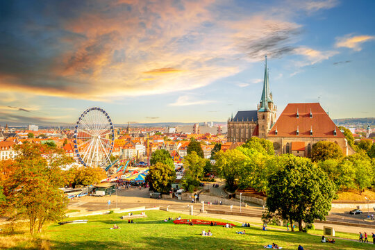 Altstadt, Erfurt, Deutschland 