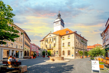 Obraz premium Altstadt, Bad Langensalza, Thueringen, Deutschland 