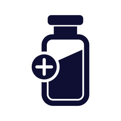 medical bottle icon