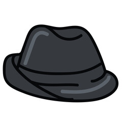 Colorful Hat Illustration