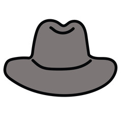 Colorful Hat Illustration