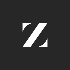 letter Z concept logo design vector illustration