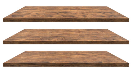 brown wooden shelf table product display board countertop	