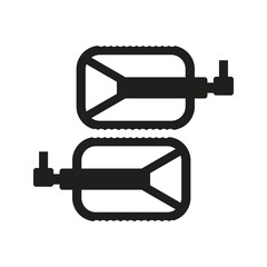 cycle pedal icon