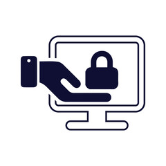 computer security lock icon