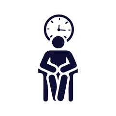 waiting icon vector