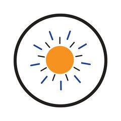 sunshine weather icon