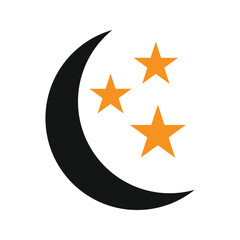 Moonlit night icon