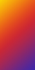 Abstract gradient red orange and pink soft colorful background. Modern horizontal design for mobile app