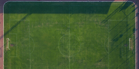 soccer field and goal