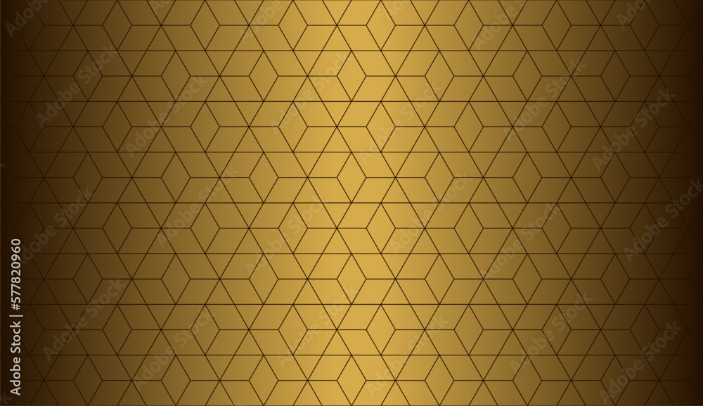 Wall mural seamless thin linear grid pattern. abstract geometric rhombus background. stylish fractal texture.
