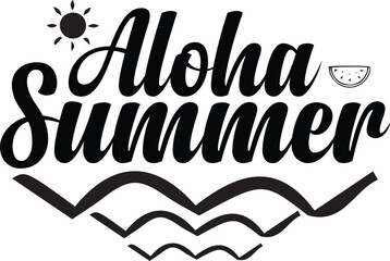 Summer T-Shirt Design, Summer Svg Quotes