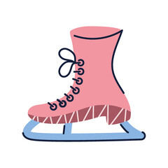 ice skate png icon with transparent background