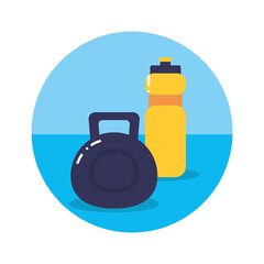 gym weights icon png image with transparent background