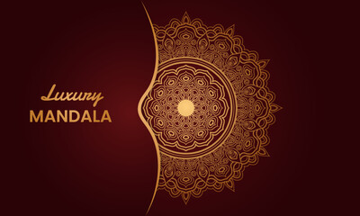 Ornamental Luxury Mandala Design Background