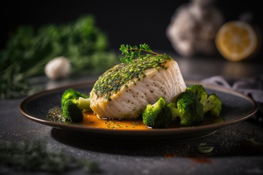 Steamed Chicken Fillet With Broccoli