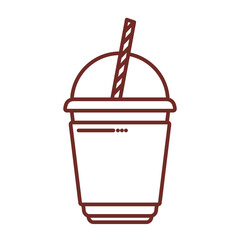 PNG image cold coffee glass icon with transparent background