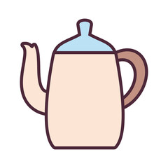 Coffee jar PNG image icon with transparent background