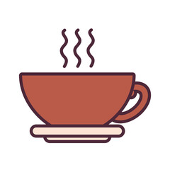 PNG image hot coffee glass icon with transparent background