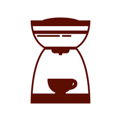 PNG image coffee maker icon with transparent background