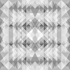 seamless pattern with geometric futuristic texture, pattern in modern style with 3d effect, abstract background with triangles, pattern for business themes and technology