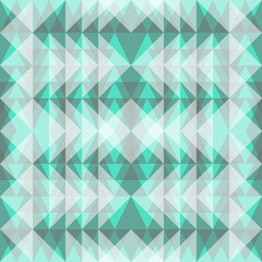 Obraz premium seamless pattern with geometric futuristic texture, pattern in modern style with 3d effect, abstract background with triangles, pattern for business themes and technology