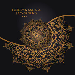 Ornamental Luxury Mandala Design Background