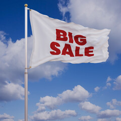 Big Sale On White Flag