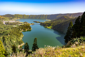 Azul Lake, Verde Lake, Sete Cidade, Azores