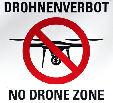 Drohneneverbotsschild