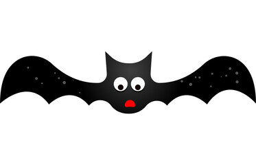 halloween bat cartoon illustration