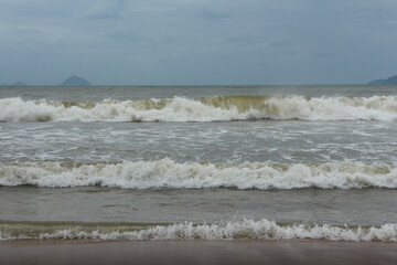 wave on the beach