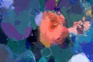 Beautiful colorful abstract geometric texture