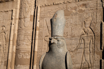 Horus Falcon God Statue in Egypt