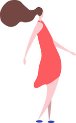 Illustration People Dance in International Dance Day