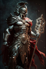 Fototapeta premium Greek God Ares 