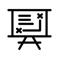 business plan icon or logo isolated sign symbol vector illustration - high quality black style vector icons
