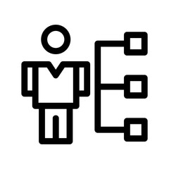 business plan icon or logo isolated sign symbol vector illustration - high quality black style vector icons
